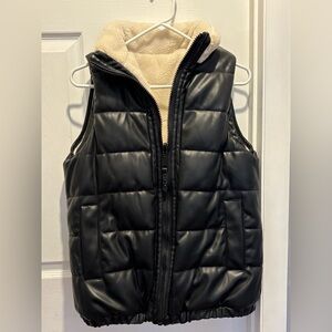 Rebecca Minkoff Reversible Sherpa Puffer Vest